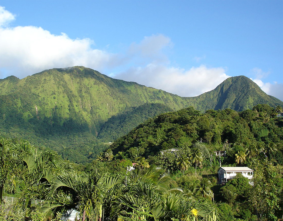 Photo Pitons du Carbet © Tirhum