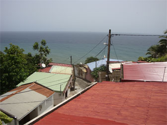 Toits du Macouba - Descente vers Nord Plage