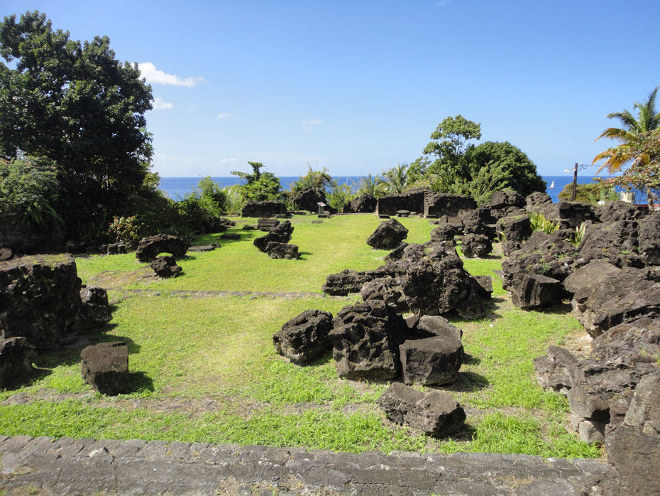 Photo Ruines de Saint Pierre © Guidemartinique.com